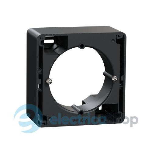 Коробка для поверхностного монтажа 1-пост SE Sedna Design SDD114901 черный