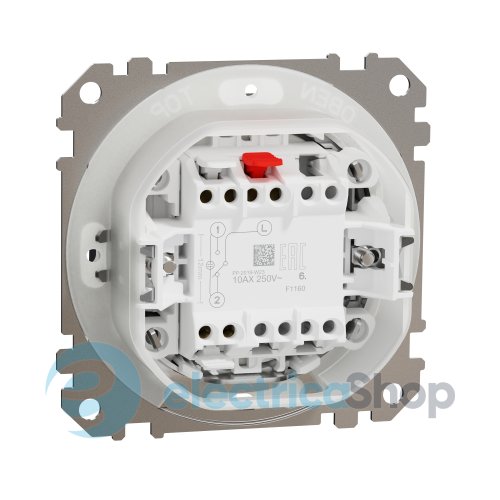 Переключатель 1-кл IP44 SE Sedna Design SDD214106 черный