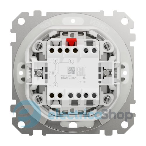 Переключатель 1-кл IP44 SE Sedna Design SDD214106 черный