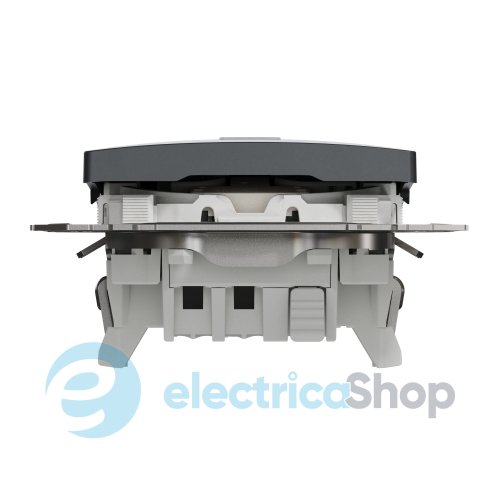 Переключатель с подсветкой 1-кл SE Sedna Design SDD114106L черный