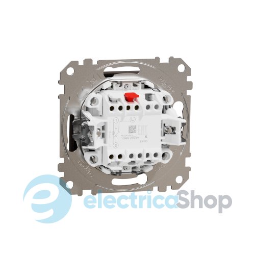 Перемикач з підсв. 1-кл. для серії Sedna Elements Schneider Electric SDD181106L венге