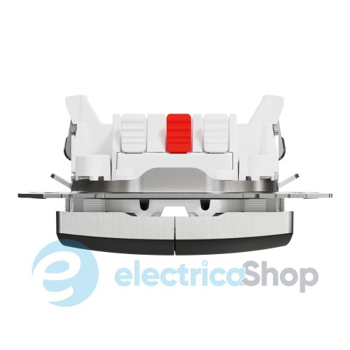Перемикач 2-кл. для серії Sedna Elements Schneider Electric SDD170108 алюміній матовий