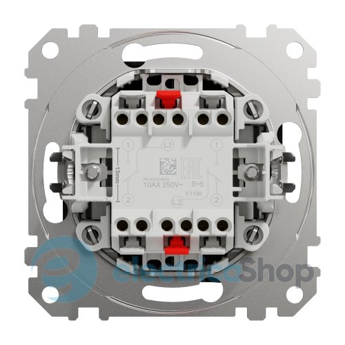 Перемикач 2-кл. для серії Sedna Elements Schneider Electric SDD181108 венге