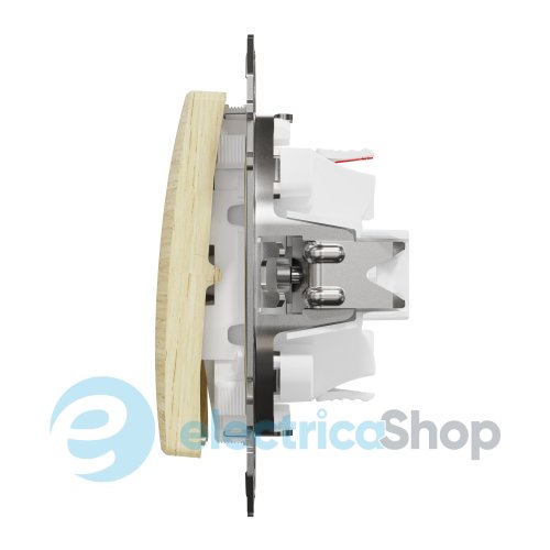 Перемикач 1-кл. для серії Sedna Elements Schneider Electric SDD180106 береза