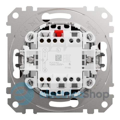 Перемикач 1-кл. для серії Sedna Elements Schneider Electric SDD181106 венге