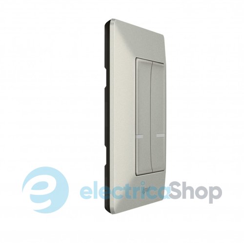 Розумний вимикач 2-кл. бездротовий для серії Valena Life with Netatmo Legrand 752387 алюміній