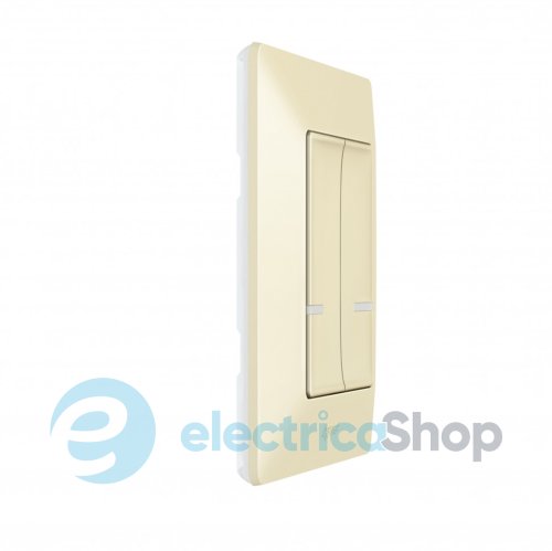 Умный беспроводной выключатель 2-кл. Valena Life with Netatmo 752287, слоновая кость