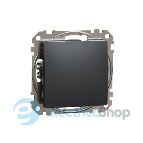 Промежуточный выключатель 1-кл SE Sedna Design SDD114107 черный