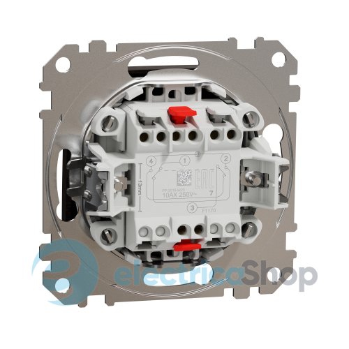 Перемикач проміжний 1-кл. для серії Sedna Elements Schneider Electric SDD181107 венге