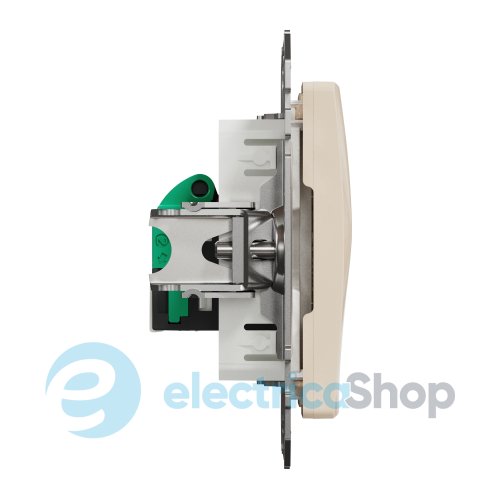 Компьютерная розетка RJ45 кат. 5е UTP SE Sedna Design SDD112451 бежевый
