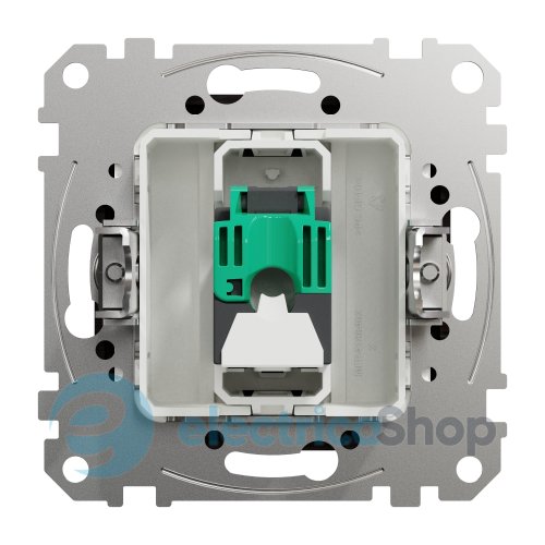 Комп'ютерна розетка RJ45 кат. 5е UTP SE Sedna Elements SDD181451 венге