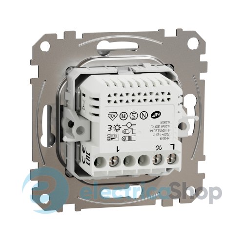 Димир поворотний 5-200Вт для серії Sedna Design Schneider Electric SDD113502 алюміній