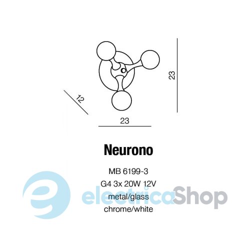 Бра Azzardo AZ0108 Neurono