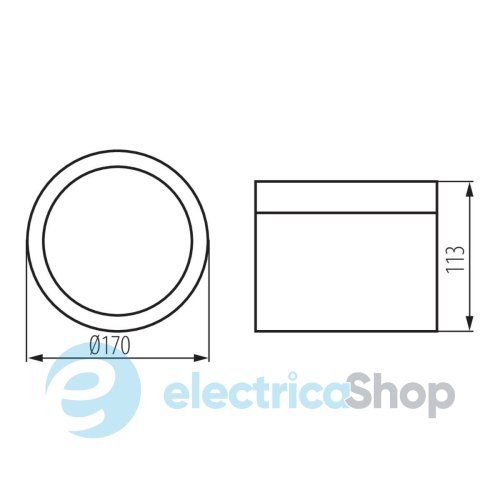 Накладной точечный cветильник Kanlux TIBERI PRO NT30W-940W (35678)