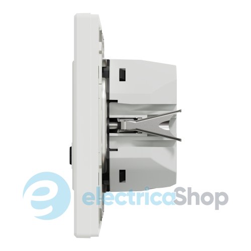 USB розетка А+С, 3 А, 45 Вт, белая, Asfora, Schneider Electric, EPH2700421 белый