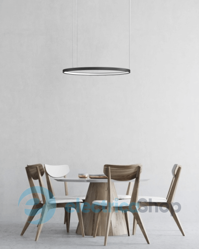 Підвісний світильник AZzardo AGNES PENDANT 78 DIMM CCT SWITCH BK AZ5022