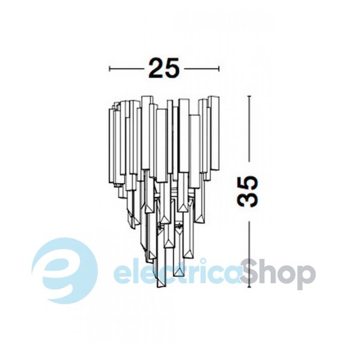 Бра Nova Luce 9050100 (Grane)