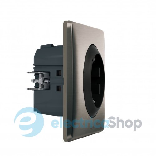 Умная розетка с з/к 16А/230V Celiane with Netatmo 064838, титан