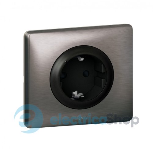 Умная розетка с з/к 16А/230V Celiane with Netatmo 064838, титан