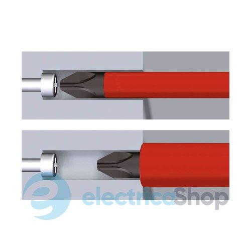 Отвертка изолированная WIHA SL/PZ1 SoftFinish W36329