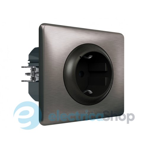 Умная розетка с з/к 16А/230V Celiane with Netatmo 064838, титан