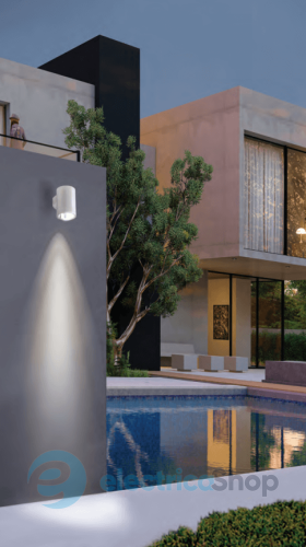 Настінний вуличний світильник Azzardo ROLAND WALL IP65 WH AZ5226