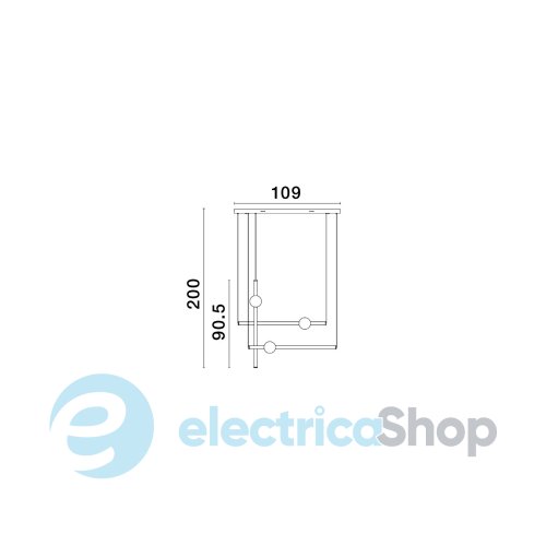 Підвісний світильник Nova Luce 9054453 Neutron