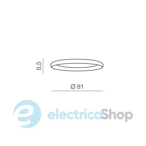 Стельовий світильник AZzardo ANTONIO TOP 81 CCT CO + REMOTE CONTROL AZ5074