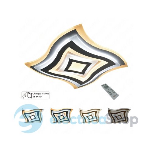 Светильник LUMINARIA LED GEOMETRIA QUARTO 124W S485 APP с пультом ДУ