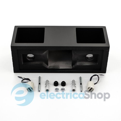 Світильник GYPSUM LINE Norwich Double S2201-2 BK 2хG9