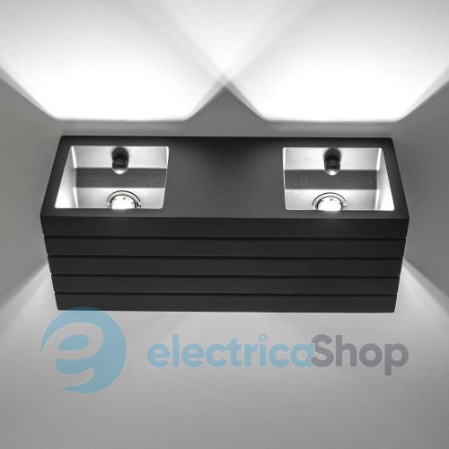 Світильник GYPSUM LINE Norwich Double S2201-2 BK 2хG9