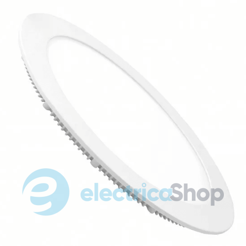 Светодиодный точечный встроенный LED светильник Eurolamp 18W "круг" 18W/4000K (LED-DLR-18/4)