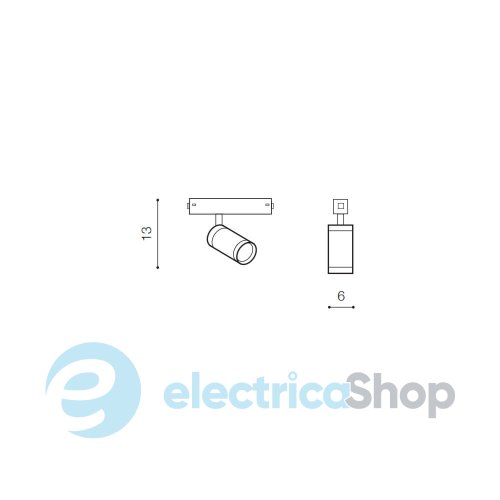 Магнитный трековый светильник AZzardo BETA MAKITA 230V TRACK MAGNETIC 20W CCT BLUETOOTH BK AZ5185