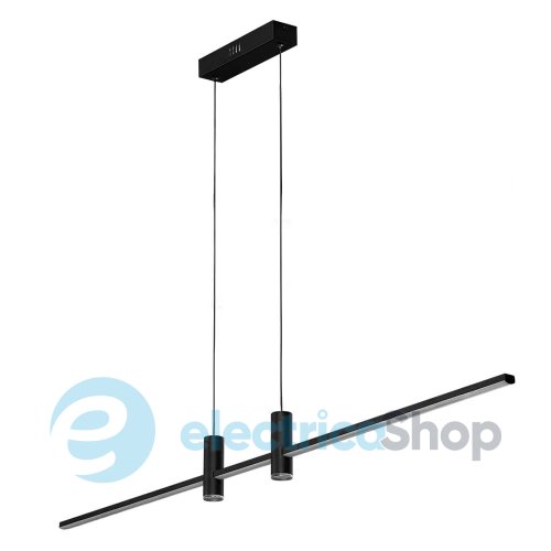Підвісний світильник AZzardo GERARDO PENDANT CCT DIMM BK + REMOTE CONTROL AZ5447