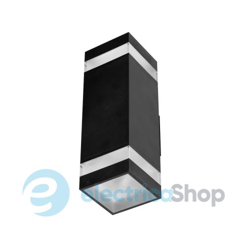 Уличный настенный светильник AZzardo JASON 2 SQ WALL IP65 BK AZ5223