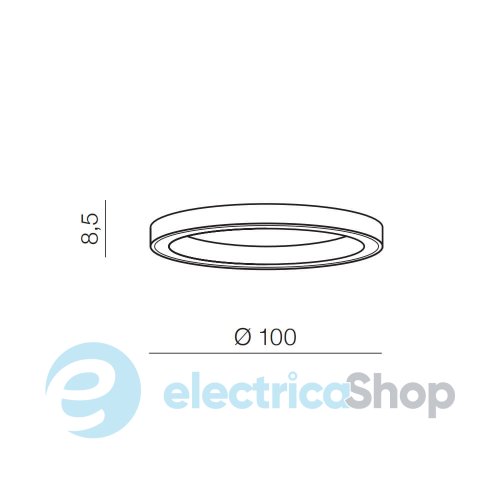 Стельовий світильник Azzardo MARCO TOP 100 CCT BK + REMOTE CONTROL AZ5038