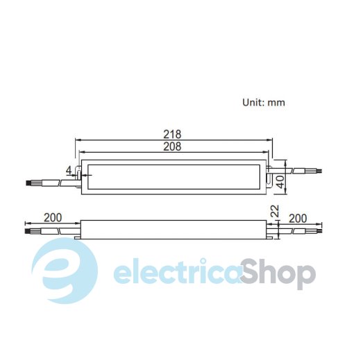 Блок питания 12V 100Вт IP67 JINBO JLV-12100KA-L герметичный, алюминиевый корпус (12869)