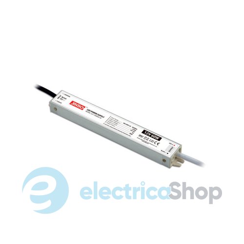 Блок питания 24V 60Вт IP67 JINBO JLV-24060KA-W герметичный, алюминиевый корпус (17709)