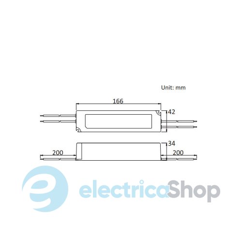 Блок питания 12V 60Вт IP67 JINBO JLV-12060PA герметичный, пластиковый корпус (13229)