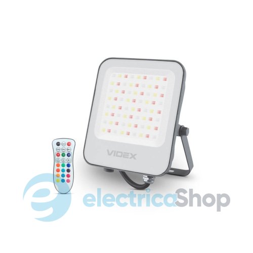 LED прожектор VIDEX 50W RGB 220V (VL-F3-50-RGB)