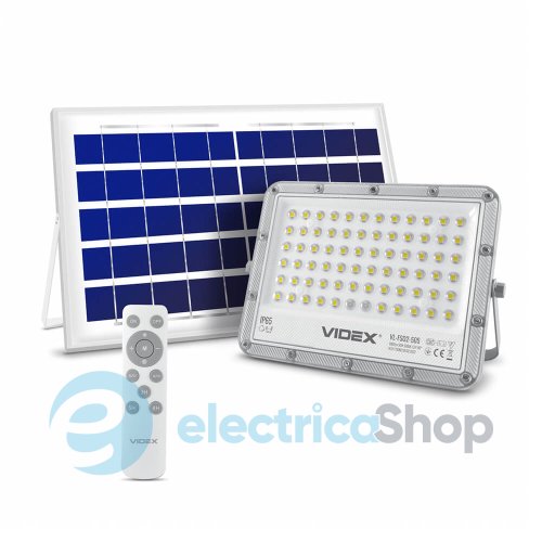 LED прожектор автономный VIDEX 1000LM 5000K 3.2V