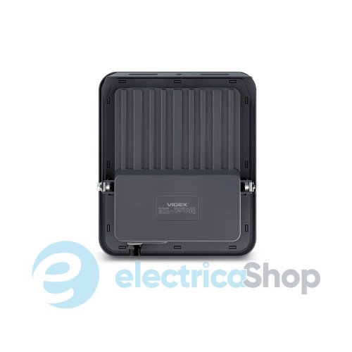 LED прожектор VIDEX 20W 500Lm 5000K 3,2V (VLE-FSO3-205) 27409 на сонячній панелі з пул