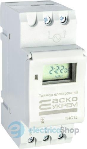 Таймер еженедельный электронный АСКО THC15-TC
