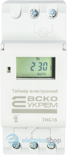 Таймер еженедельный электронный АСКО THC15-TC