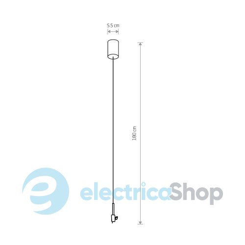 Блок живлення для магнітного треку LVM POWER SUPPLY KIT Nowodvorski чорний (10597)