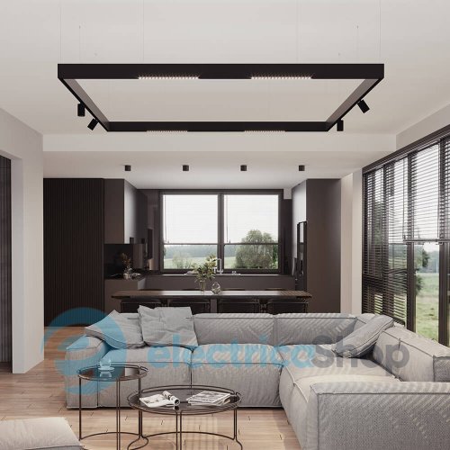 Світильник для магнітних систем Skarlat LUTIS RGD2001 6×1.5W BK 3000K