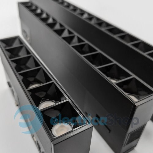 Світильник для магнітних систем Skarlat LUTIS RGD2002 12×1.5W BK 4000K