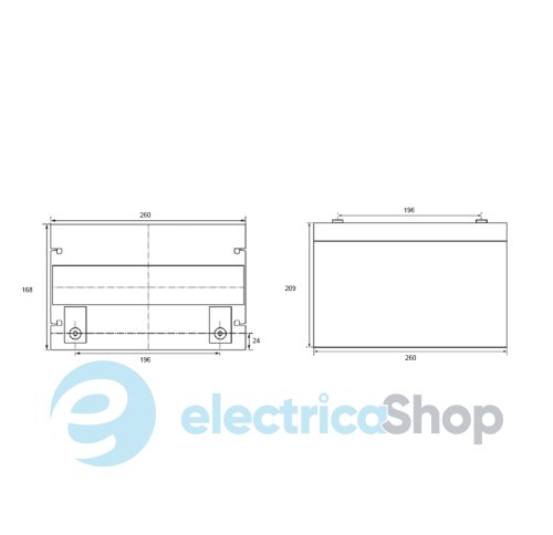 АКБ Volter LiFePO4 TE 12100 (12V 100Ah 1.2KWH)