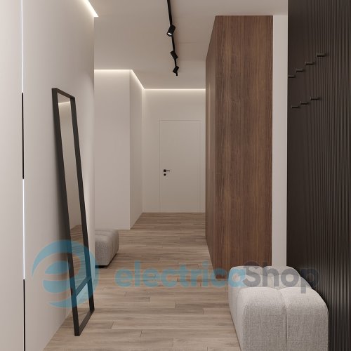 Світильник для магнітних систем Skarlat LACI RGD2025 18W BK 4000K