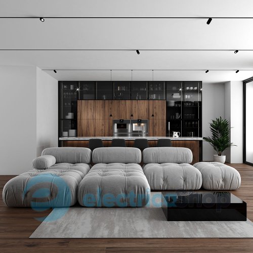 Світильник для магнітних систем Skarlat NEO RGD2028 12W BK 3000K